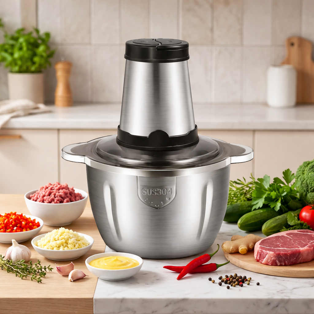 Picador Elétrico 3L Casa Vibe Decor – Processador de Alimentos
